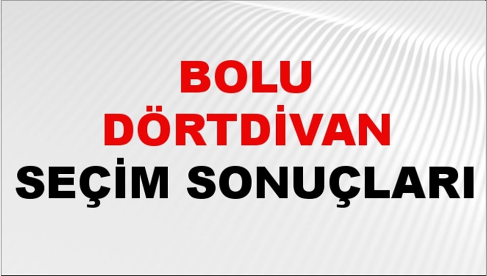 Bolu DÖRTDİVAN Seçim Sonuçları 2024 Canlı: 31 Mart 2024 Türkiye DÖRTDİVAN Yerel Seçim Sonucu ve YSK Oy Sonuçları Son Dakika