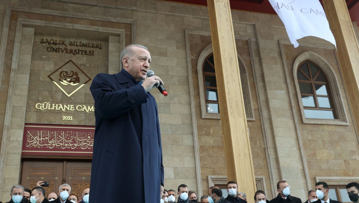 Cumhurbaşkanı Erdoğan, Gülhane Camii'nin açılışını yaptı