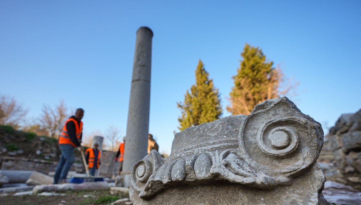 Efes Antik Kenti'nde yeni rota heyecanı