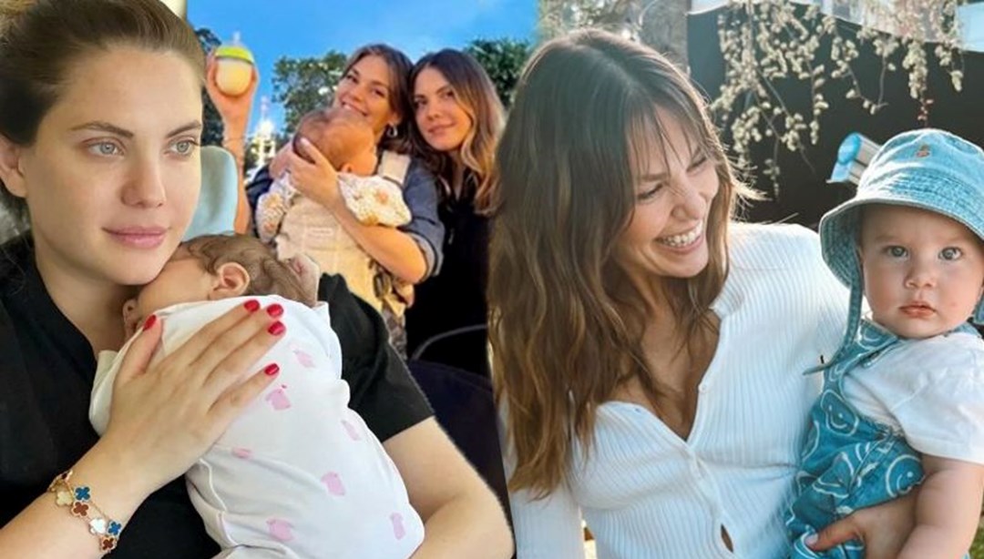 Eda Ece ve Aslı Enver'den yeni kare: Dostlarla pazar gezmesi