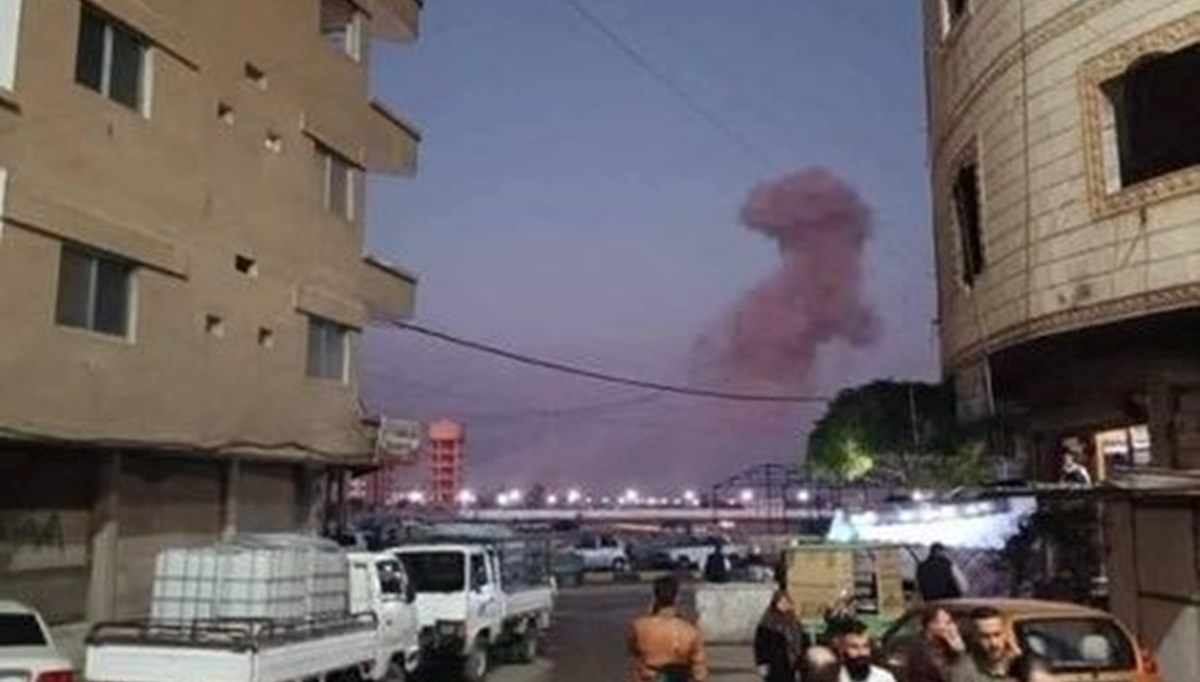 İsrail'den Suriye'nin başkenti Şam'a hava saldırısı İsrail'den Suriye'nin başkenti Şam'a hava saldırısı