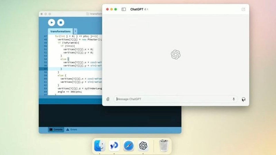 OpenAI, Windows'u göz ardı etti: ChatGPT uygulaması ilk olarak MacOS'ta yayınlandı - 1