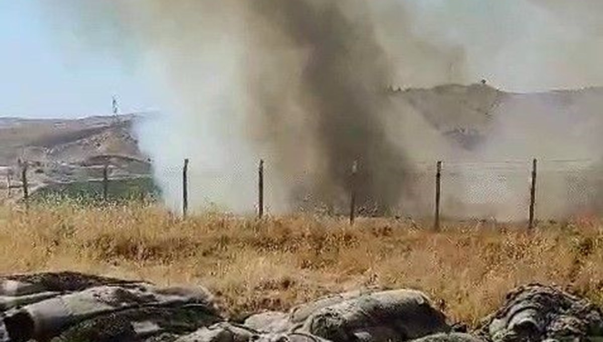 Adıyaman’da kuru ot yangını korkuttu Adıyaman’da kuru ot yangını korkuttu