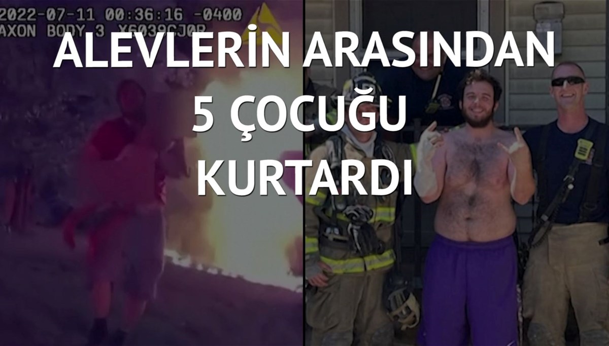 ABD’de canı pahasına çocukları kurtaran genç kahraman ilan edildi