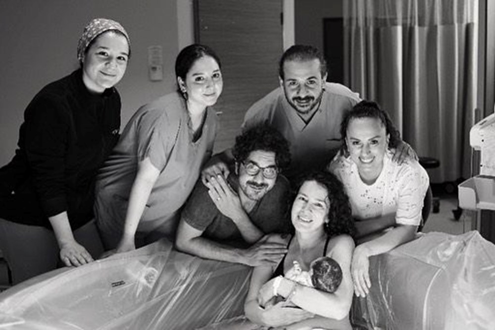 Oyuncu Ayfer Dönmez doğum fotoğraflarını paylaştı - 4