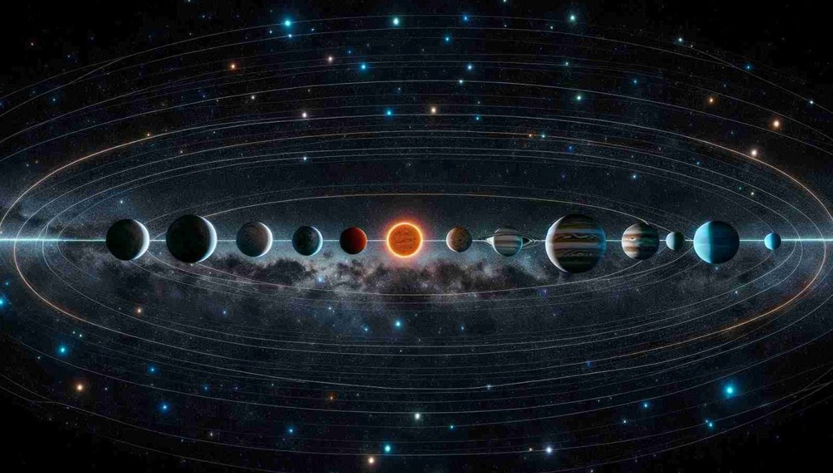 Yedi gezegen hizalanıyor!