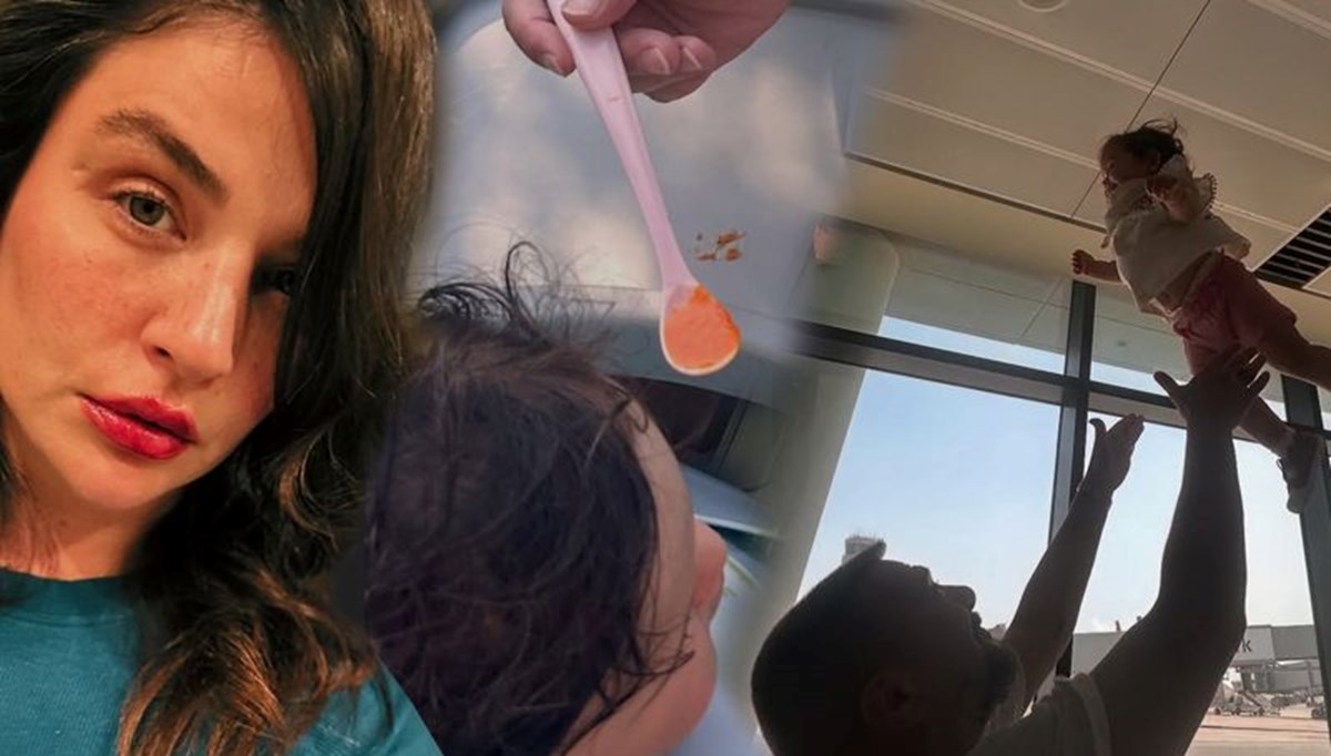 Gonca Vuslateri ailesiyle tatilde