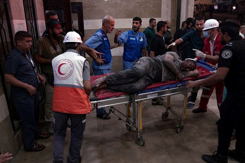 İsrail'in Gazze'de hastaneyi hedef almasına spor dünyasından tepki: Zulme karşı susmayacağım - 5