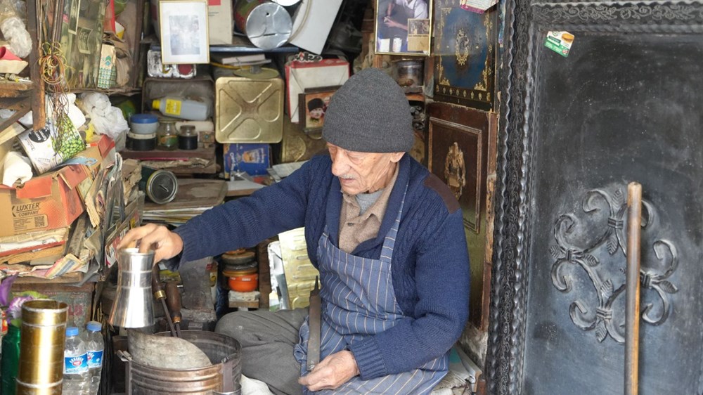 Mesleğin son teneke ustalarından: Eserlerini birçok ülkeye satıyor 73 09lEHMyWhkWvO3J
