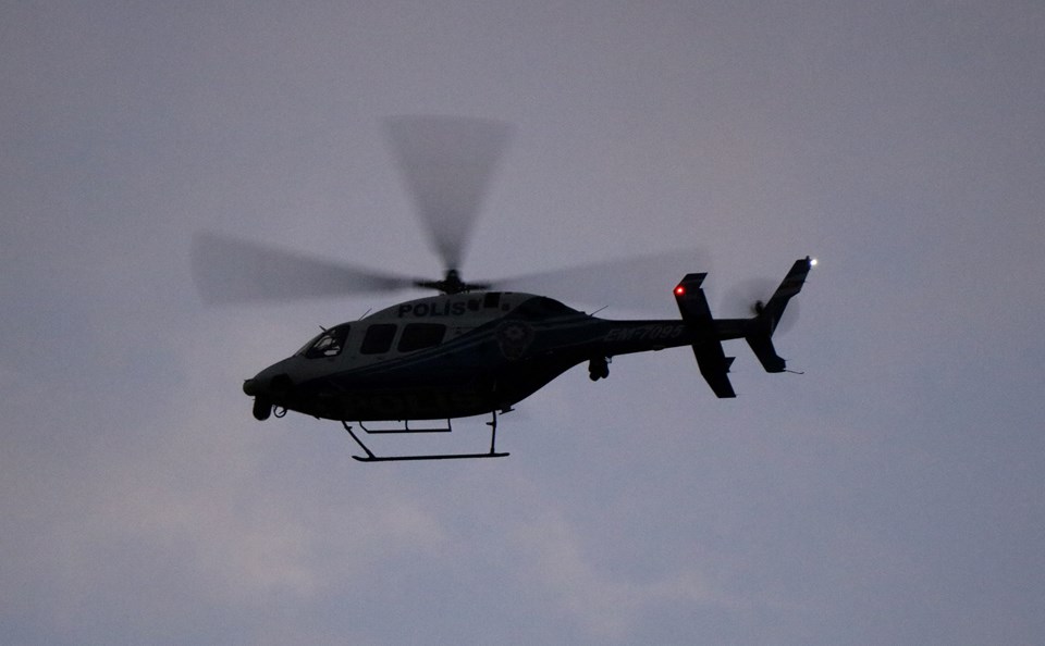 İstanbul'da helikopter destekli operasyon - 1