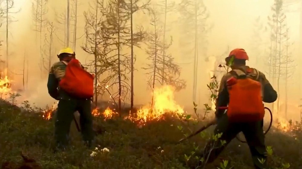 Sibirya yanıyor: Yangınları durdurmak için yapay yağmur bulutları oluşturuldu - 8