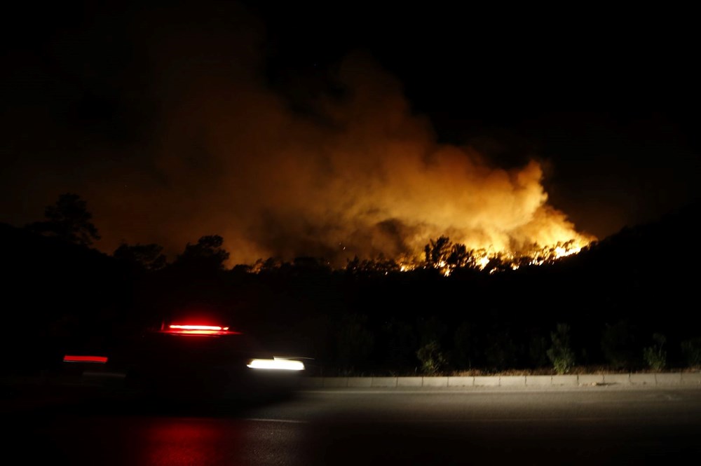 Turizm cenneti Kemer'de orman yangını - 8