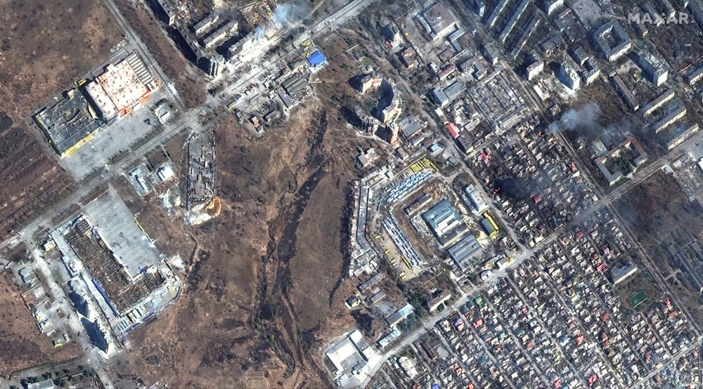 Rusya'nın Ukrayna'ya saldırılarına dair yeni uydu görüntüleri: Ateş çemberi Kiev'i abluka altına aldı - 5