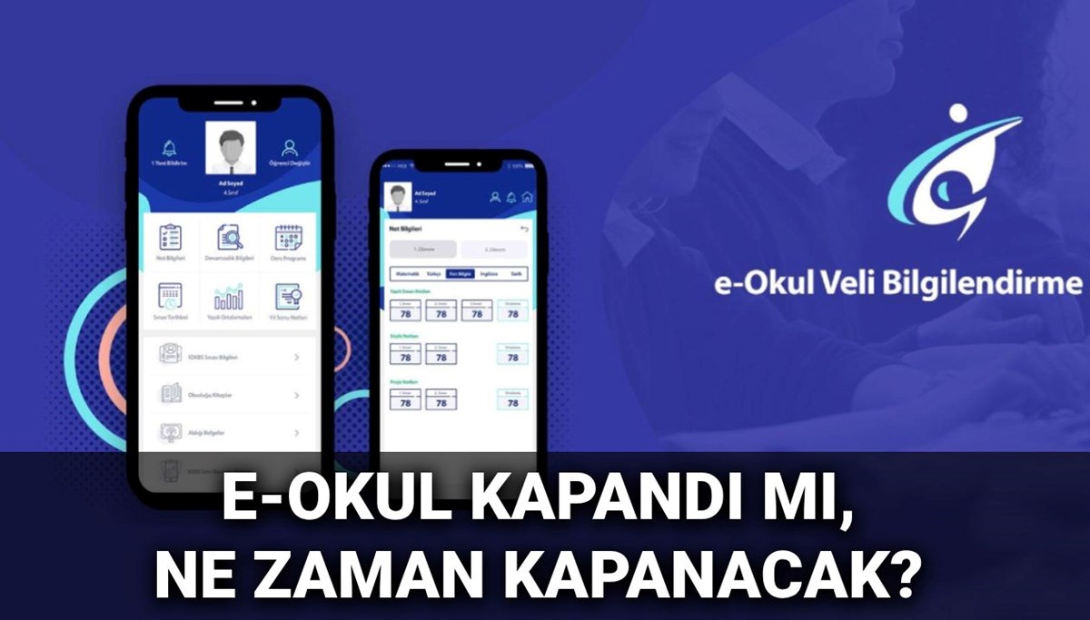 e-Okul kapanış tarihi 2025: e-Okul VBS ne zaman kapanacak, kapandı mı?