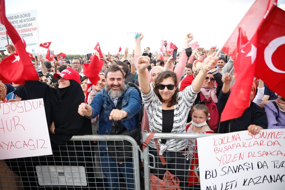 Aşı karşıtları miting yaptı: İşte kareler - 10