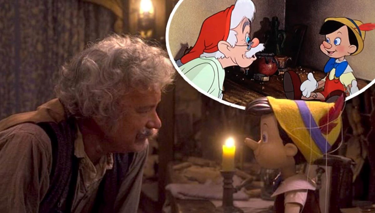 Tom Hanks Pinokyo filminde Geppetto oldu