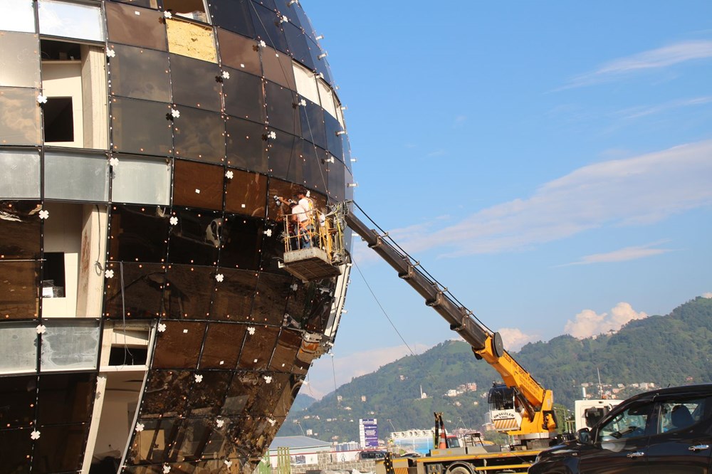 Rize'deki dünyanın en büyük çay bardağı Guinness’e aday - 8