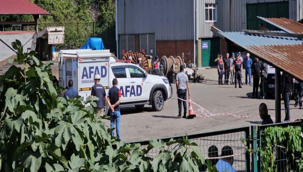 Zonguldak'ta maden ocağında göçük