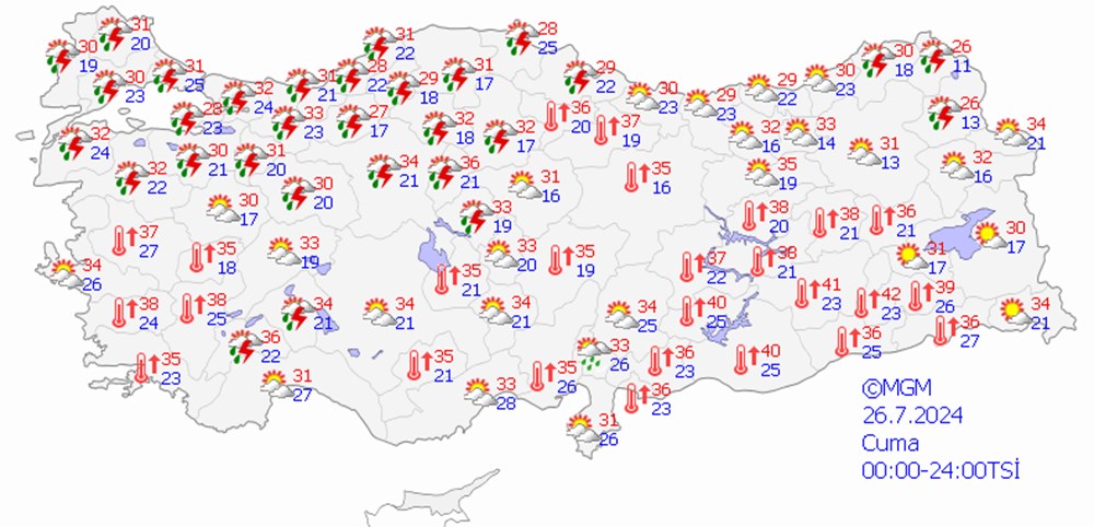 Yeni hafta daha sıcak başlıyor: Yaz sağanaklarına dikkat! - 10