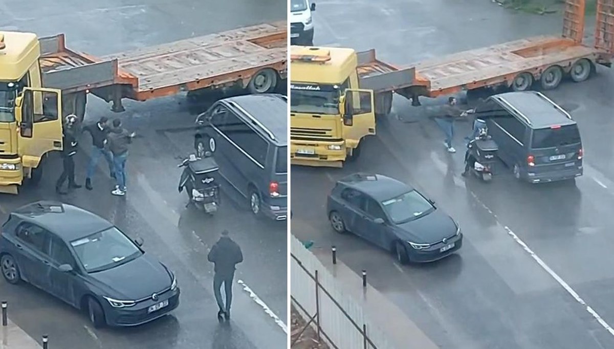 Ataşehir’de yol verme kavgası: Açık camdan peş peşe yumruk attı Ataşehir’de yol verme kavgası: Açık camdan peş peşe yumruk attı