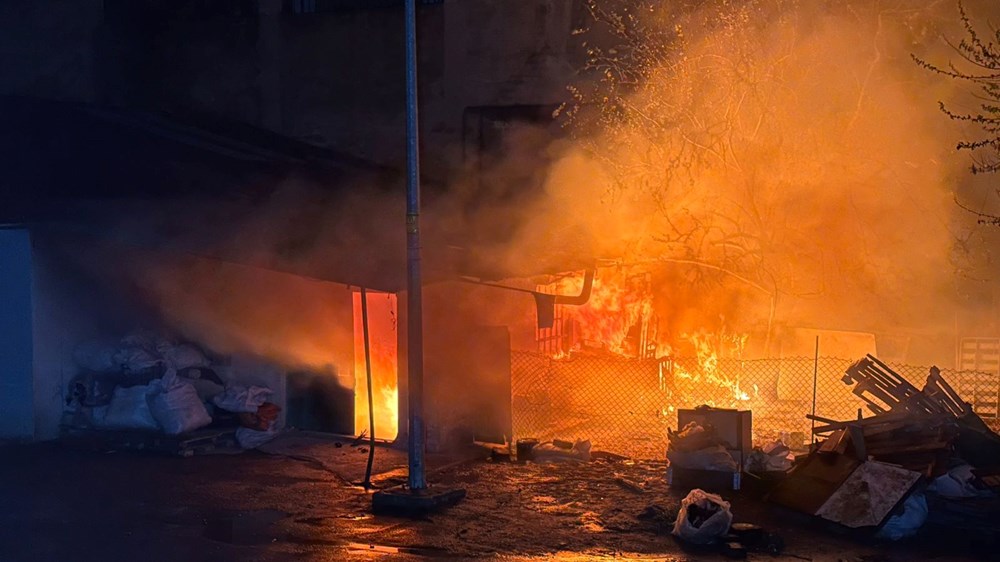 Tekstil atıklarının toplandığı depoda yangın: Memati'yi bir an olsun bırakmadı - 3