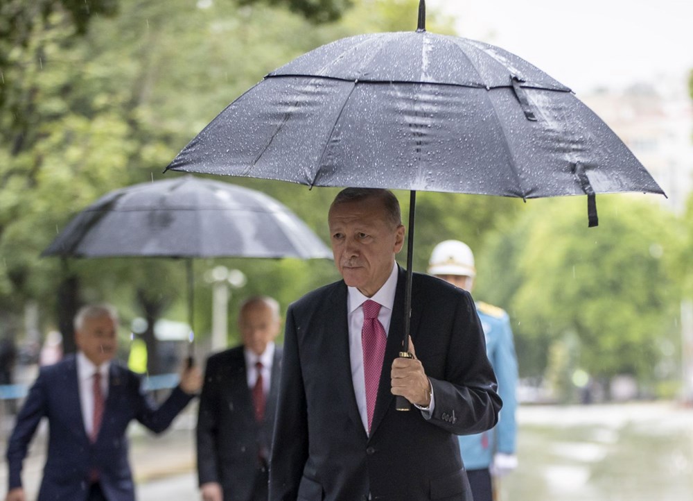 Cumhurbaşkanı Erdoğan'ın Meclis'teki yemin töreninden kareler - 7