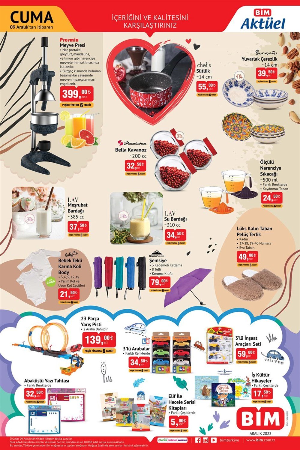 BİM market yeni indirimli ürünler listesi (9-13 Aralık BİM aktüel BİM market yeni indirimli ürünler listesi (9-13 Aralık BİM aktüel