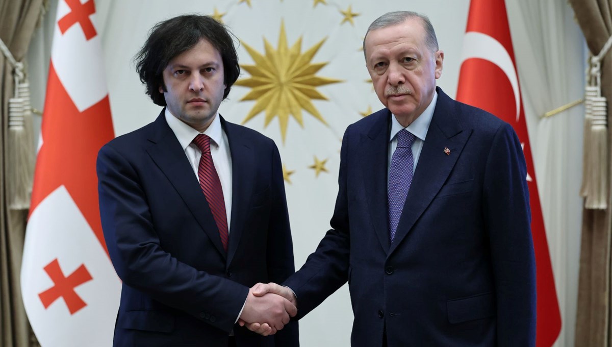 Gürcistan Başbakanı Ankara'da | Cumhurbaşkanı Erdoğan: Gürcistan'la ticaret hedefimiz 5 milyar dolar