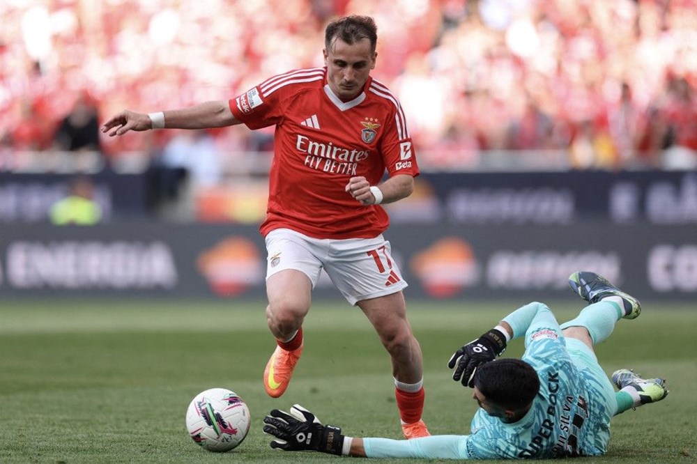 Kerem Aktürkoğlu'nun derbi performansı Portekiz'i büyüledi: 