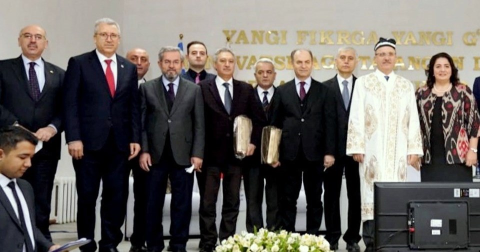YÖK Başkanı Özvar’a Özbekistan’da fahri profesörlük unvanı verildi - 1