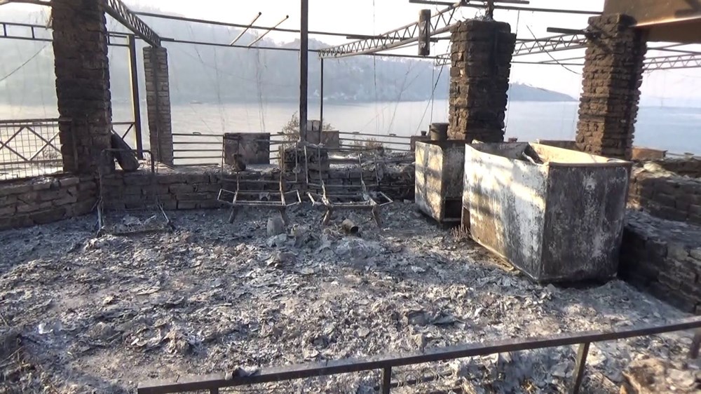 Muğla'daki yangın: Mazı Mahallesi'nden geriye bunlar kaldı - 11