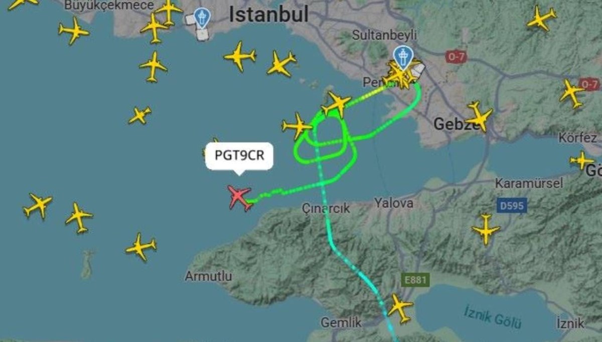 Sabiha Gökçen'de kuş alarmı