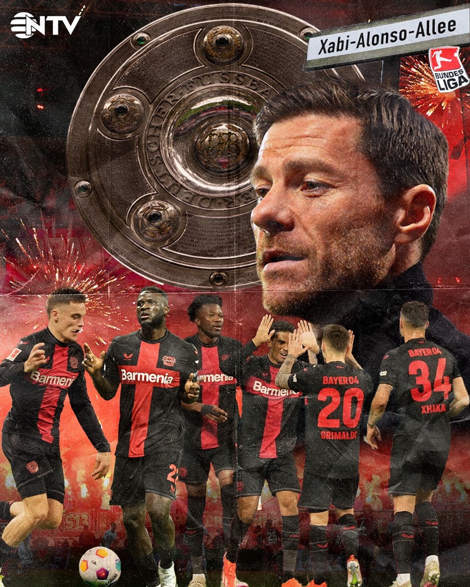 Bundesliga tarihinde ilk: Bayer Leverkusen namağlup şampiyon! - 1