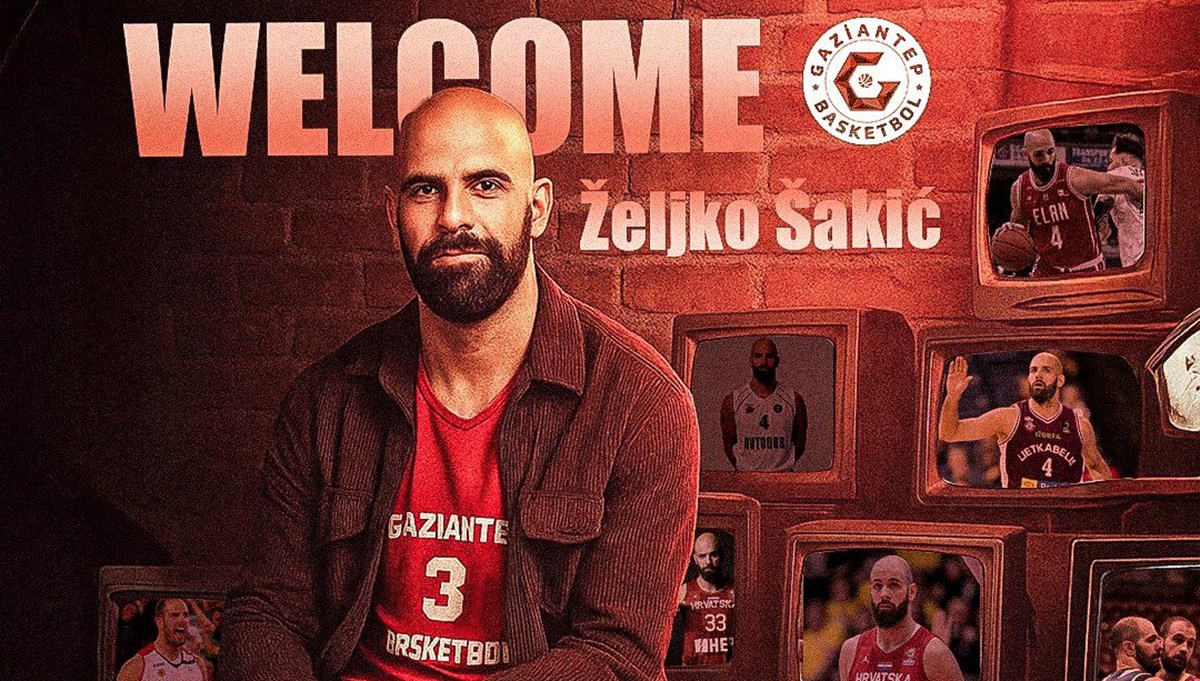 Gaziantep Basketbol, Sakic'i kadrosuna kattı