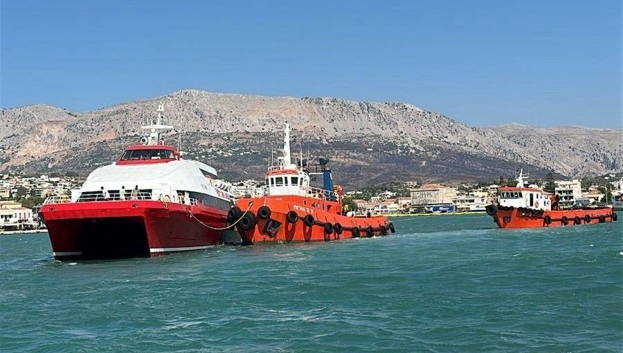 Çeşme-Sakız seferinde kaza