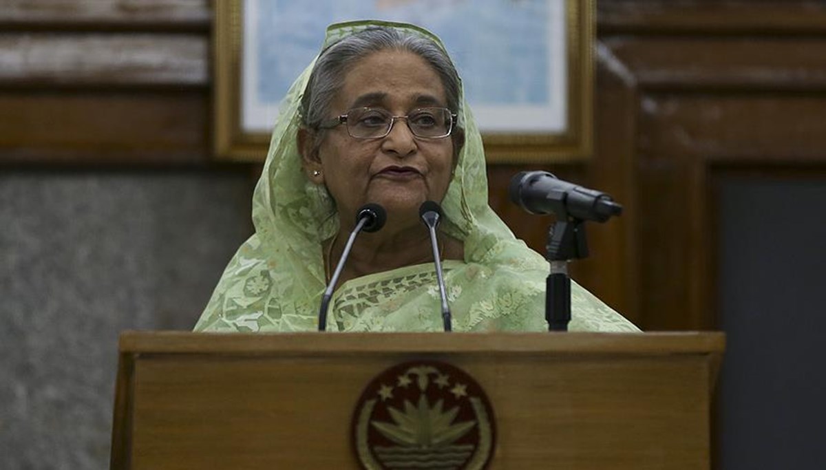 Bangladeş'te eski Başbakan Hasina'ya cinayet suçlaması Bangladeş'te eski Başbakan Hasina'ya cinayet suçlaması