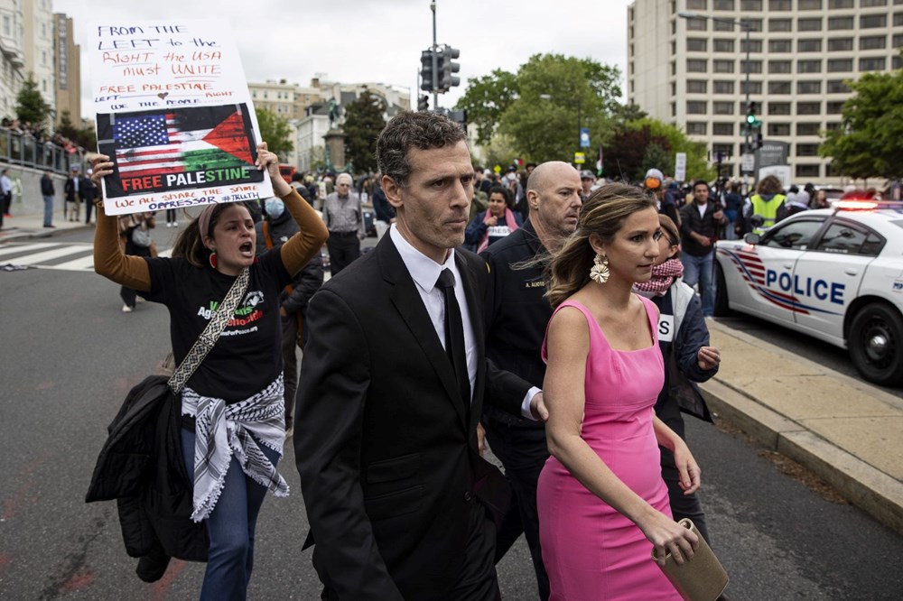 103 yıllık etkinliğe Filistin protestoları damga vurdu - 11