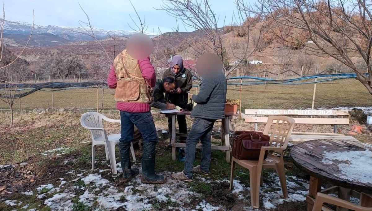 Tunceli’de 12 avcıya idari işlem uygulandı