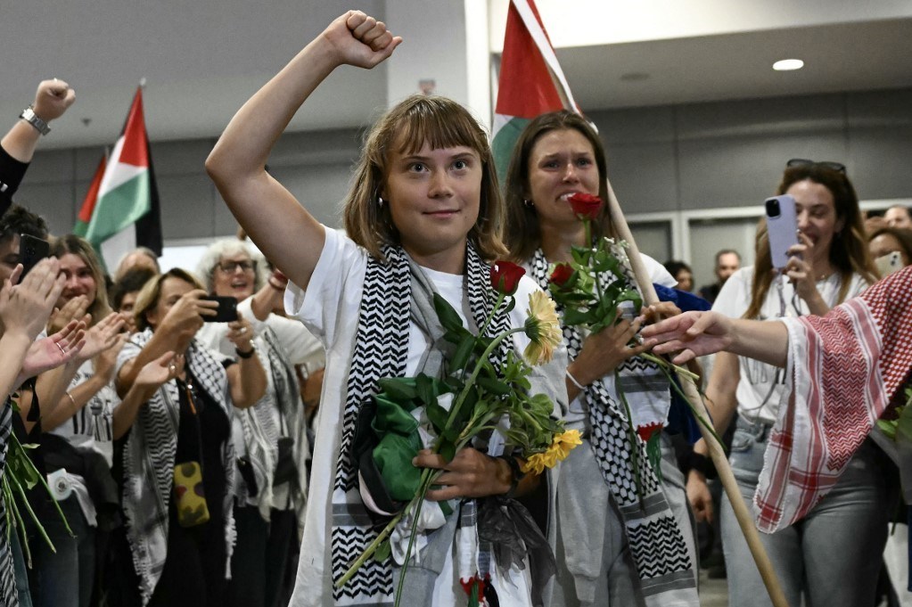 Greta Thunberg, İsrail güçleri tarafından Gazze