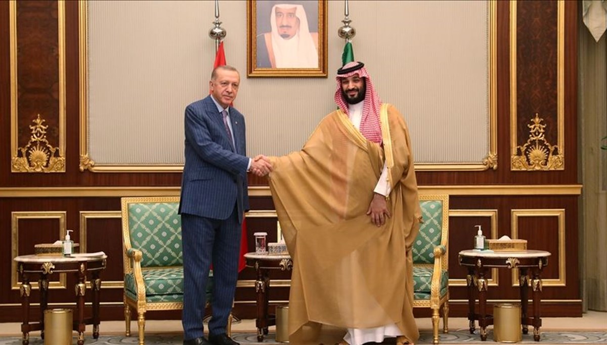 SON DAKİKA: Cumhurbaşkanı Erdoğan, Suudi Arabistan Veliaht Prensi Selman ile görüştü