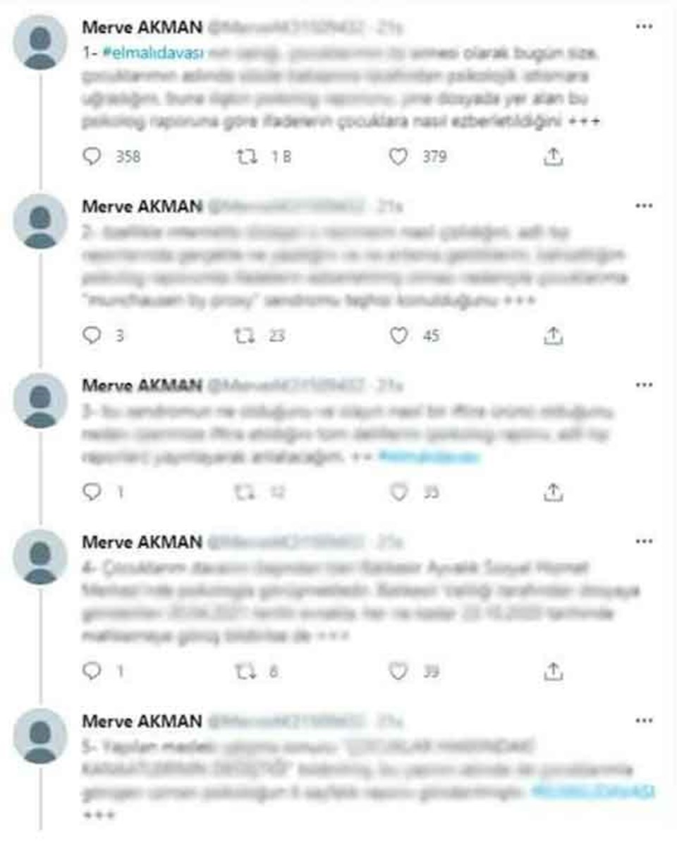 Elmalı davası sanığı annenin Twitter hesabı kapatıldı - 3