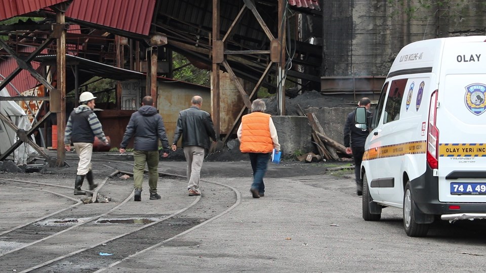 Amasra'da patlama yaşanan maden sahasında inceleme - 3