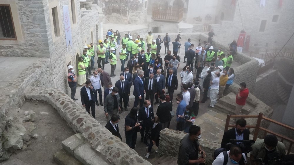 Sümela Manastırı 5 yıl sonra ziyarete açıldı - 9