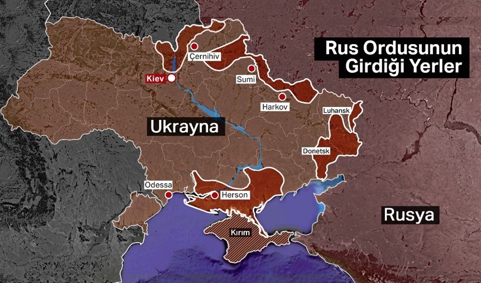 Ukrayna ordusu Kiev'e giden köprüleri havaya uçuruyor - 1