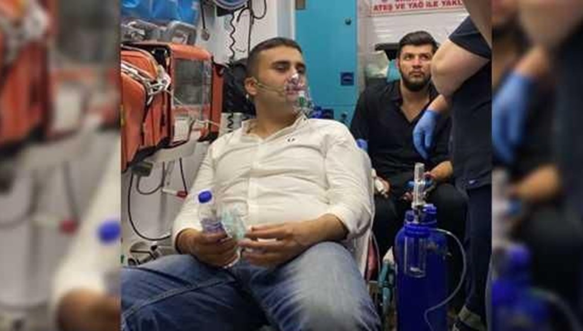 Yangın söndürme çalışmalarına katılan CZN Burak'a tepki