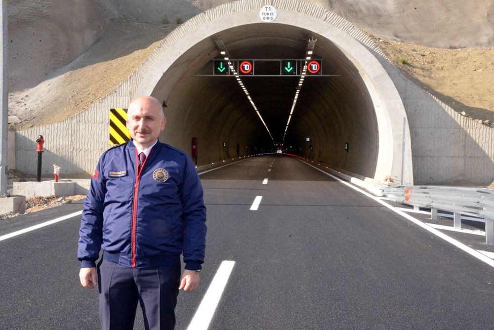11 tünelli Kahramanmaraş-Göksun yolu açıldı: Süre 39 dakika kısalacak - 5