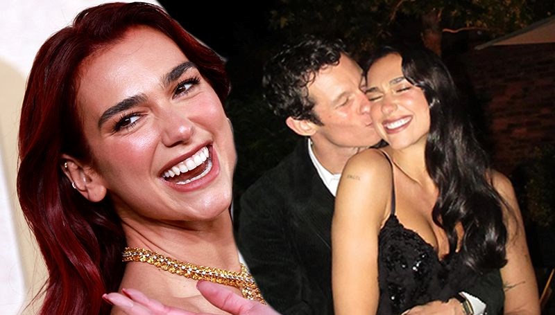 Dua Lipa evleniyor! Ünlü şarkıcı, Callum Turner ile nişanlandı