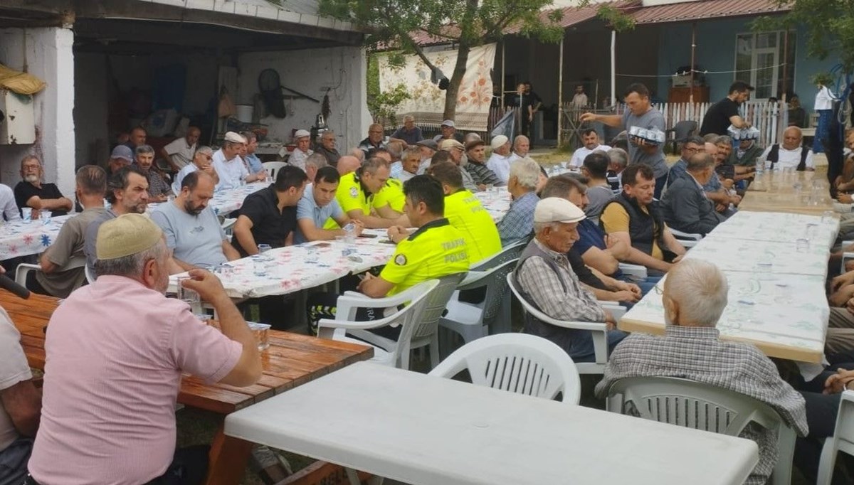Hayatını haybeden polis için mevlit okutuldu