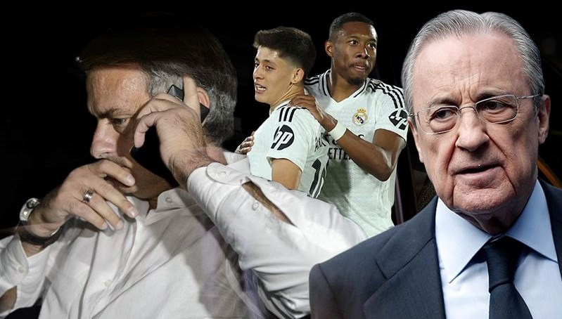 Jose Mourinho'dan Real Madrid Başkanı Perez'e yıldız futbolcu için telefon: "Şartları söyler misin?"