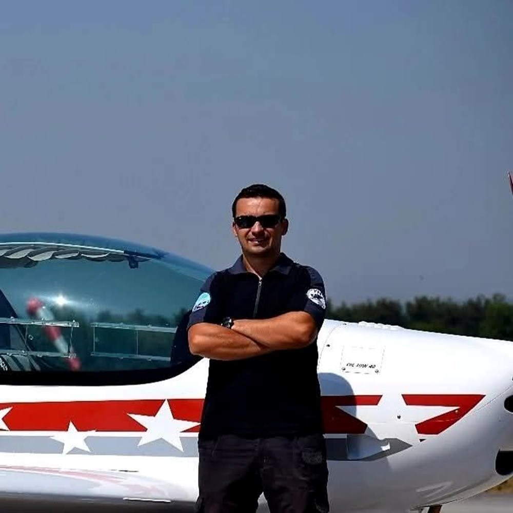 Adana'da düşen eğitim uçağı evlilik teklifi için havalanmış - 7